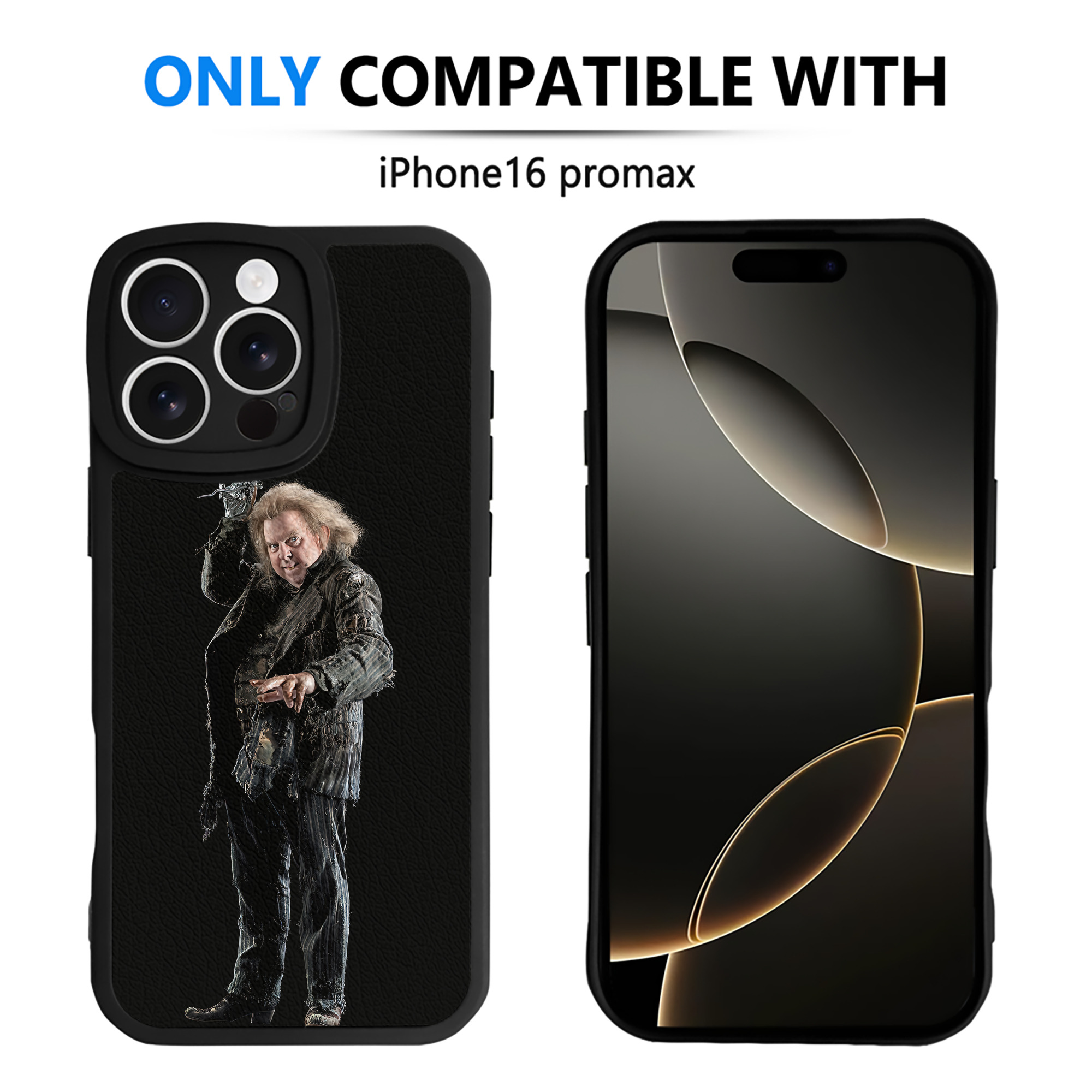 （画像用） Harry Potter ハリー・ポッターシリーズ 【iPhone 16シリーズ対応】シリコンスマホケース（レザー調） 材質：シリコン